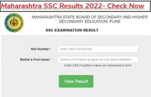 Ssc Result Maharashtra Board Direct Link Mahresult Nic In