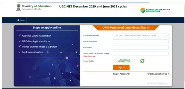 UGC NET Admit Card DOWNLOAD