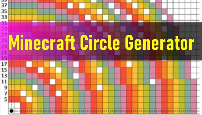 Minecraft Circle Generator-tool