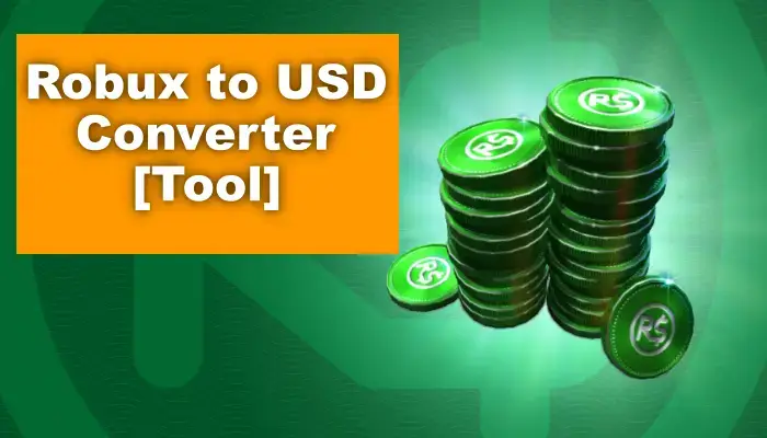 Robux to USD Converter