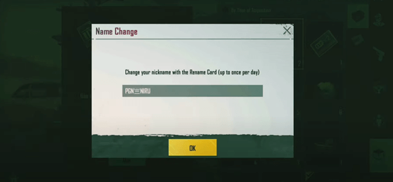 How to Change Name in BGMI (Battlegrounds Mobile India)