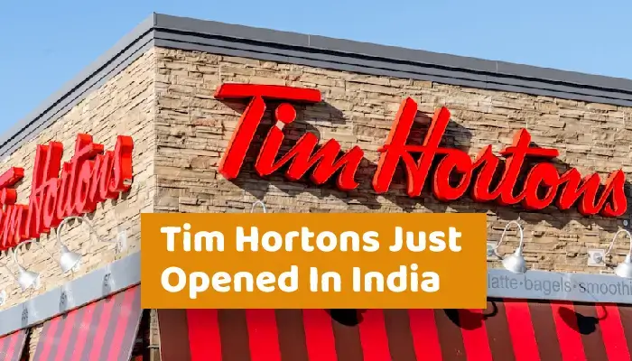 Tim Hortons Just Opened In India